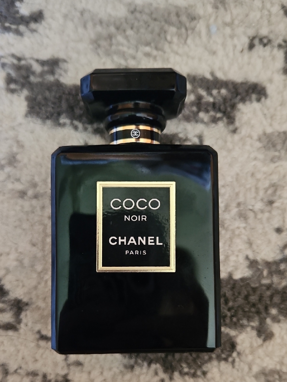 CHANEL Coco Noir Black and Gold Perfume EMPTY Bottle